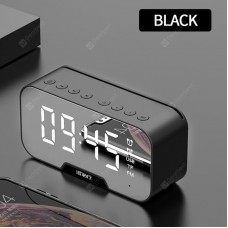 Wireless Bluetooth Speakers Small Portable Mini Clock Sound Subwoofer Mobile 3 D Surrounding Residential Dual Alarm Clock