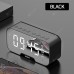 Wireless Bluetooth Speakers Small Portable Mini Clock Sound Subwoofer Mobile 3 D Surrounding Residential Dual Alarm Clock