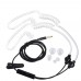 Anti-radiation 3.5mm Wired Air Tube Earphones with Microphone