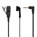 SH - 02K Air Acoustic Tube Mic Walkie Talkie Headset Earpiece