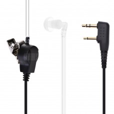 SH - TM Air Acoustic Tube Mic Walkie Talkie Headset Earpiece