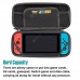 6 In 1 Game Accessory Set Black Red Blue For Nintend Switch Travel Carrying Bag Screen Protector Case Charging Cable