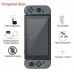 6 In 1 Game Accessory Set Black Red Blue For Nintend Switch Travel Carrying Bag Screen Protector Case Charging Cable