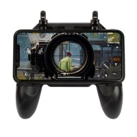 W10 Mobile Phone Game Controller Gamepad Joystick Fire Trigger for PUBG