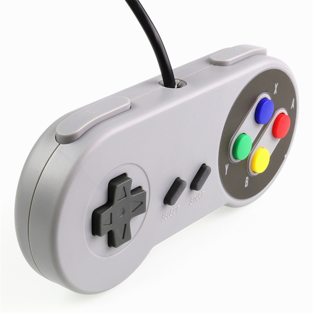 USB Gaming Joystick Gamepad Controller - Gray