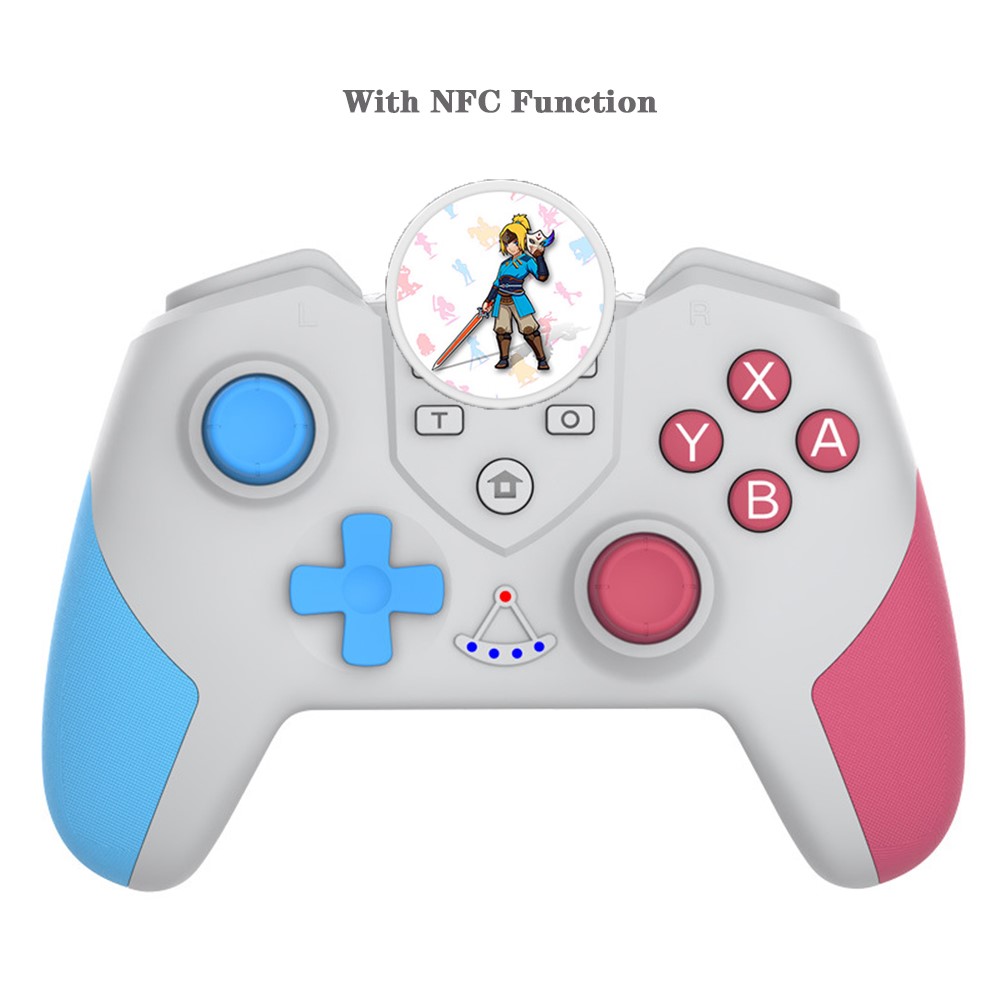 NFC Function Switch Pro Wireless Bluetooth Games Consoles Controller Gamepad - Aquamarine