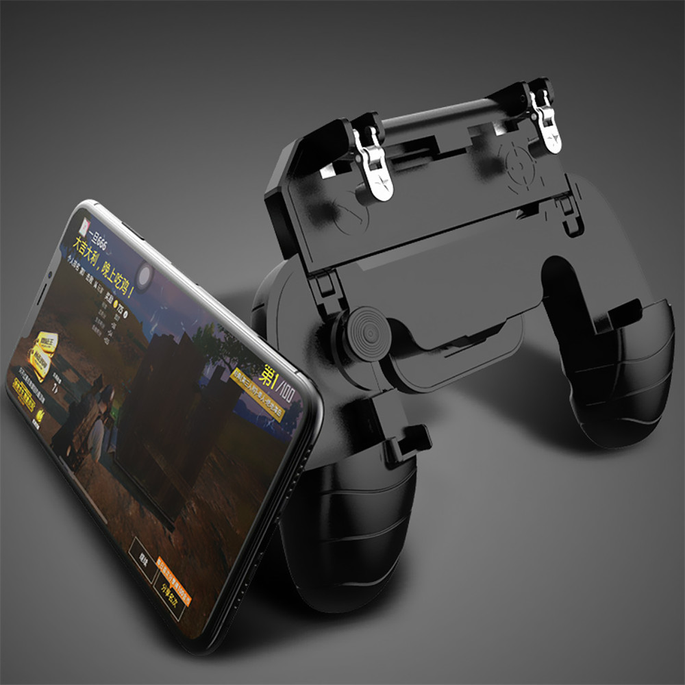 Mobile Game Controller for PUBG Key Gaming Grip Gaming Joysticks- Black